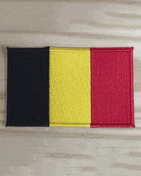 Emblema Bordado Bandeira da Bélgica