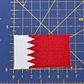 Emblema Bordado Bandeira de Bahrein - Thumbnail 2