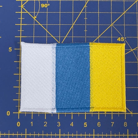 Emblema Bordado Bandeira das Ilhas Canárias 3