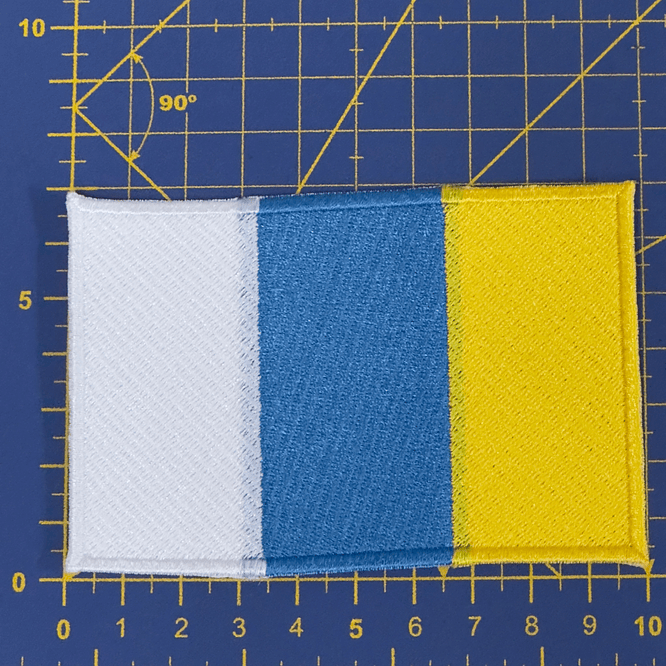 Emblema Bordado Bandeira das Ilhas Canárias 4
