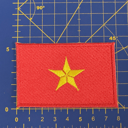 Emblema Bordado Bandeira de Vietname 3