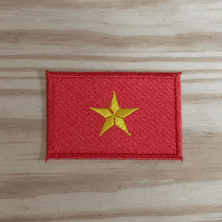 Emblema Bordado Bandeira de Vietname 1