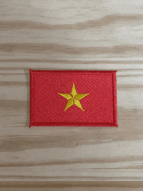Emblema Bordado Bandeira de Vietname