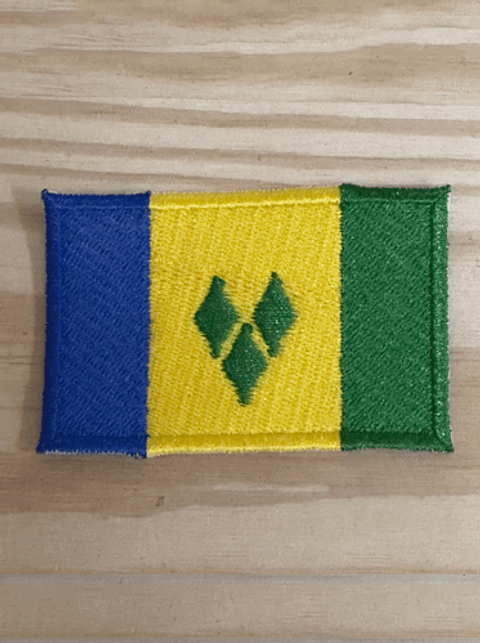 Emblema Bordado Bandeira de São Vicente e Granadinas