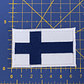 Emblema Bordado Bandeira da Finlândia - Thumbnail 2