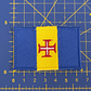 Emblema Bordado Bandeira da Ilha da Madeira - Thumbnail 2