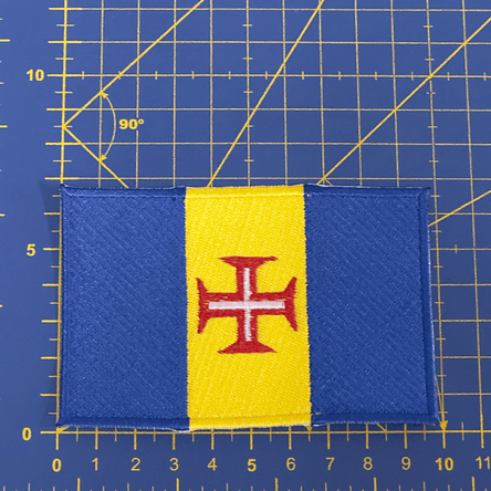 Emblema Bordado Bandeira da Ilha da Madeira 3