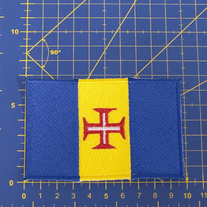 Emblema Bordado Bandeira da Ilha da Madeira 3