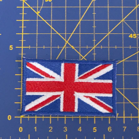 Emblema Bordado Bandeira de Reino Unido 8