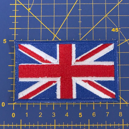 Emblema Bordado Bandeira de Reino Unido 9