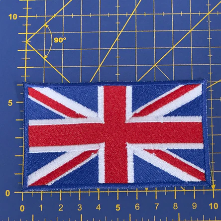 Emblema Bordado Bandeira de Reino Unido 10