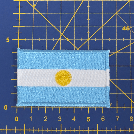 Emblema Bordado Bandeira da Argentina 2