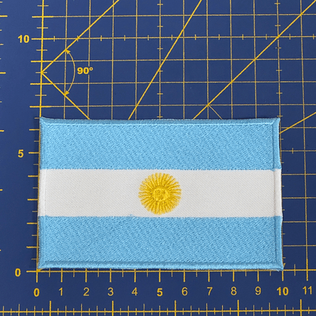Emblema Bordado Bandeira da Argentina 3