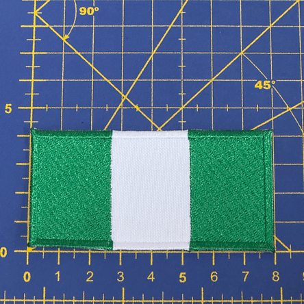Emblema Bordado Bandeira da Nigéria 3