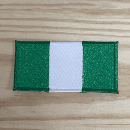 Emblema Bordado Bandeira da Nigéria 1