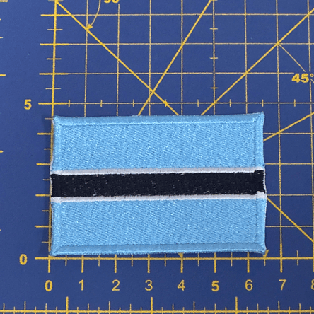 Emblema Bordado Bandeira de Botsuana 2