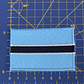 Emblema Bordado Bandeira de Botsuana - Thumbnail 3