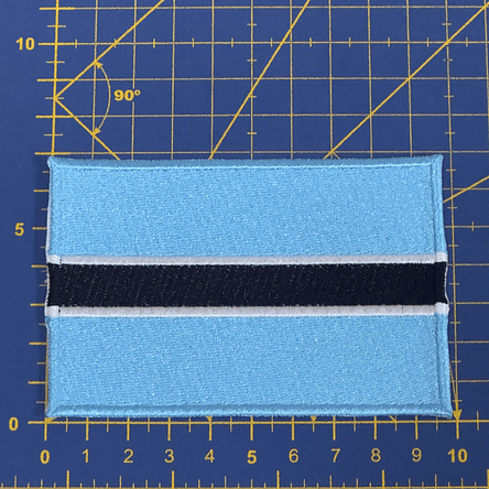 Emblema Bordado Bandeira de Botsuana 4