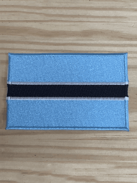 Emblema Bordado Bandeira de Botsuana