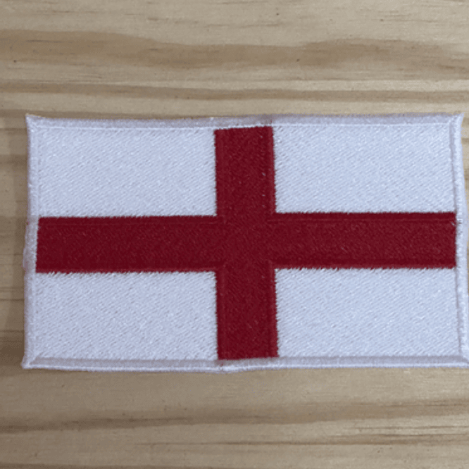 Emblema Bordado Bandeira de Inglaterra 1