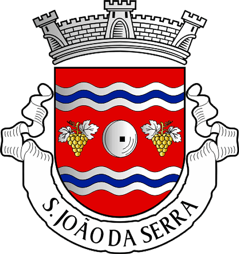 Emblema Bordado Freguesia de São João da Serra (Oliveira de Frades, Viseu)