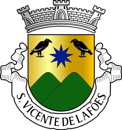 Emblema Bordado Freguesia de São Vicente de Lafões (Oliveira de Frades, Viseu)