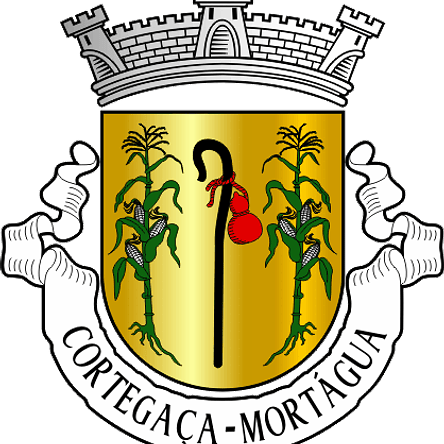 Emblema Bordado Antiga Freguesia de Cortegaça (Mortágua, Viseu) 1