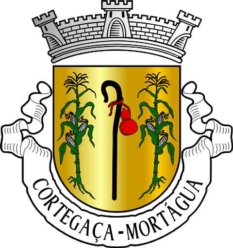 Emblema Bordado Antiga Freguesia de Cortegaça (Mortágua, Viseu)