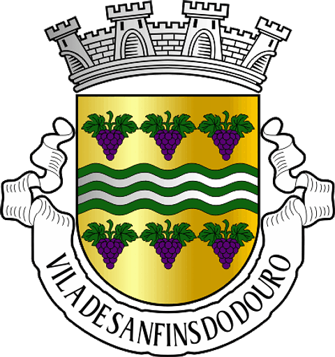 Emblema Bordado Freguesia de Sanfins do Douro (Alijó, Vila Real)