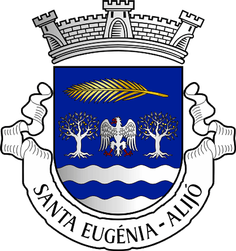Emblema Bordado Freguesia de Santa Eugénia (Alijó, Vila Real)