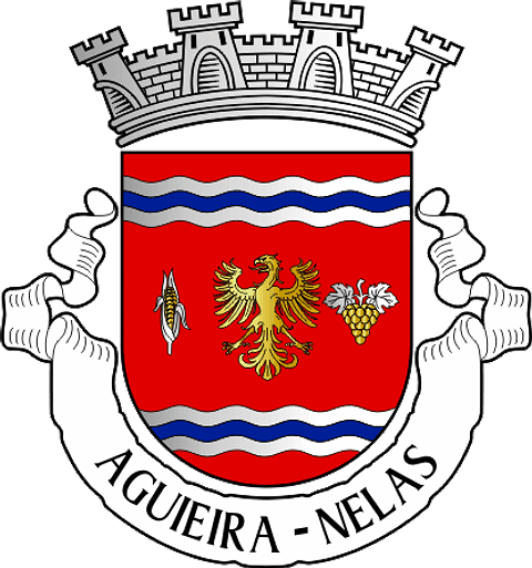 Emblema Bordado Antiga Freguesia de Aguieira (Nelas, Viseu)