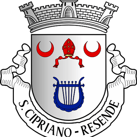 Emblema Bordado Freguesia de São Cipriano (Resende, Viseu) 1