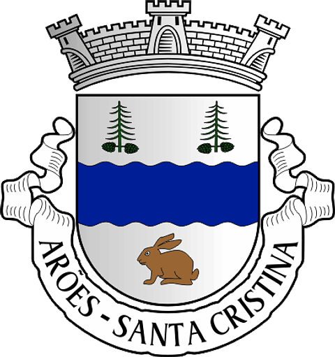 Emblema Bordado Freguesia de Arões (Santa Cristina) (Fafe, Braga)