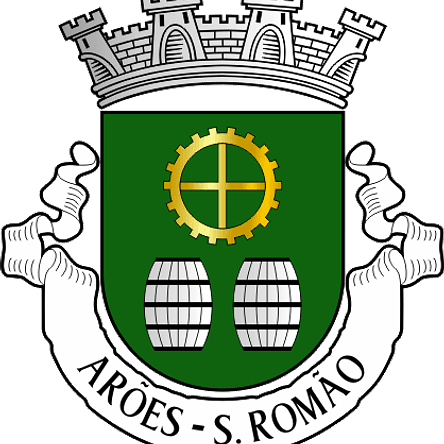 Emblema Bordado Freguesia de Arões (São Romão) (Fafe, Braga) 1