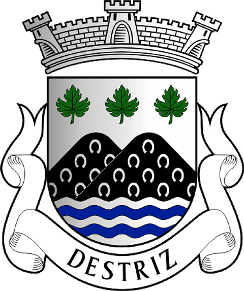 Emblema Bordado Antiga Freguesia de Destriz (Oliveira de Frades, Viseu)