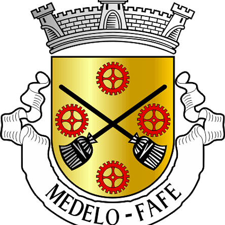 Emblema Bordado Freguesia de Medelo (Fafe, Braga) 1
