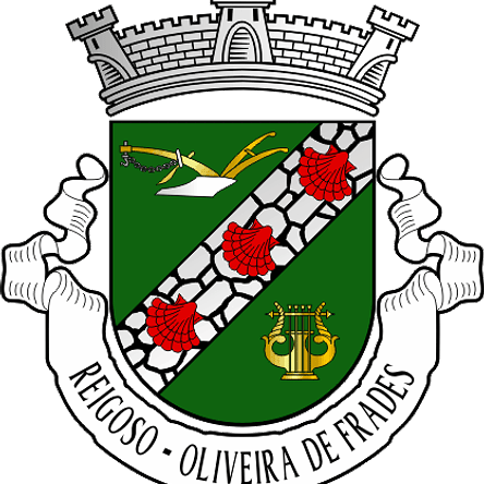 Emblema Bordado Antiga Freguesia de Reigoso (Oliveira de Frades, Viseu) 1