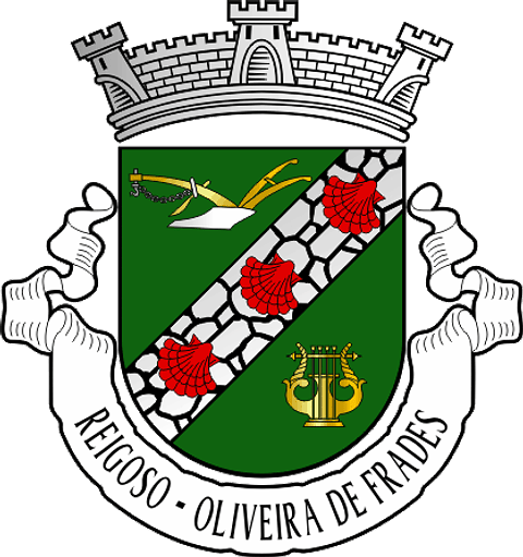 Emblema Bordado Antiga Freguesia de Reigoso (Oliveira de Frades, Viseu)