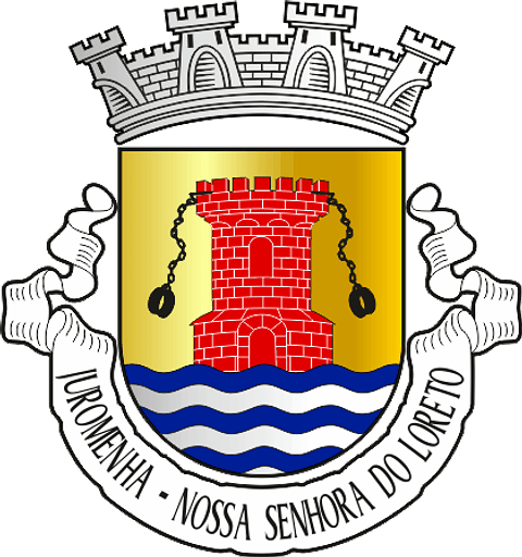Emblema Bordado Antiga Freguesia de Juromenha (Nossa Senhora do Loreto) (Alandroal, Évora)