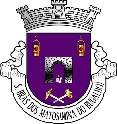 Emblema Bordado Antiga Freguesia de São Brás dos Matos (Mina do Bugalho) (Alandroal, Évora)