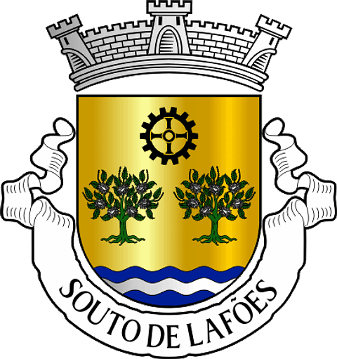 Emblema Bordado Antiga Freguesia de Souto de Lafões (Oliveira de Frades, Viseu)
