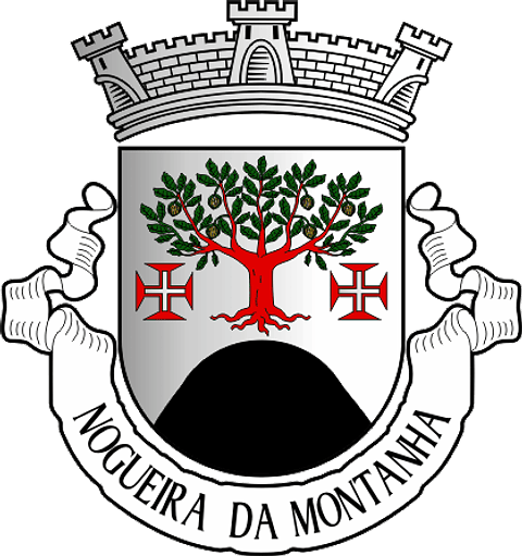 Emblema Bordado Freguesia de Nogueira da Montanha (Chaves, Vila Real)