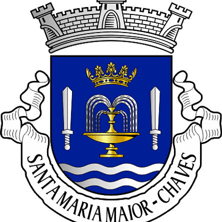 Emblema Bordado Freguesia de Santa Maria Maior (Chaves, Vila Real) 1