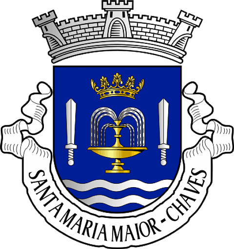 Emblema Bordado Freguesia de Santa Maria Maior (Chaves, Vila Real)
