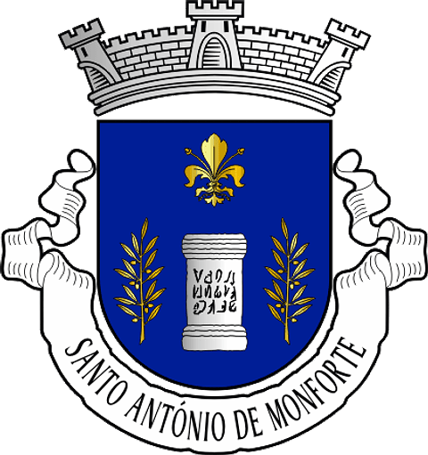 Emblema Bordado Freguesia de Santo António de Monforte (Chaves, Vila Real)