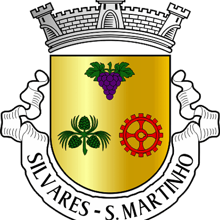 Emblema Bordado Freguesia de Silvares (São Martinho) (Fafe, Braga) 1