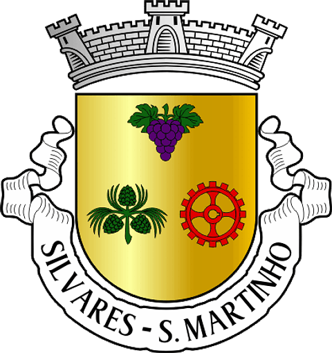 Emblema Bordado Freguesia de Silvares (São Martinho) (Fafe, Braga)