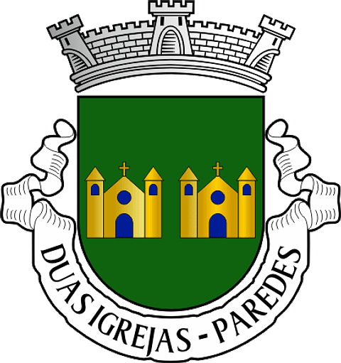 Emblema Bordado Freguesia de Duas Igrejas (Paredes, Porto)