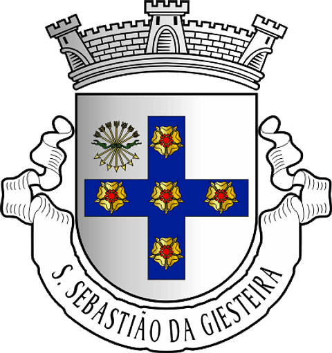 Emblema Bordado Antiga Freguesia de São Sebastião da Giesteira (Évora, Évora)