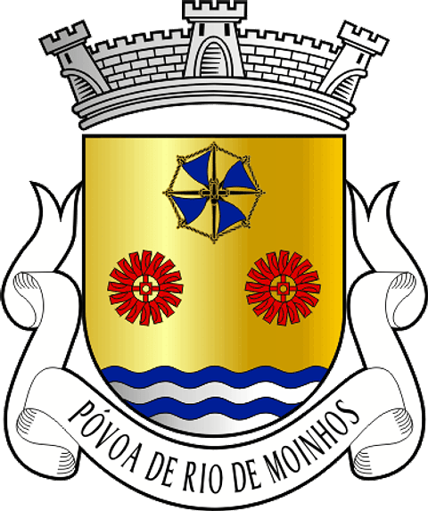 Emblema Bordado Antiga Freguesia de Póvoa de Rio de Moinhos (Castelo Branco, Castelo Branco)